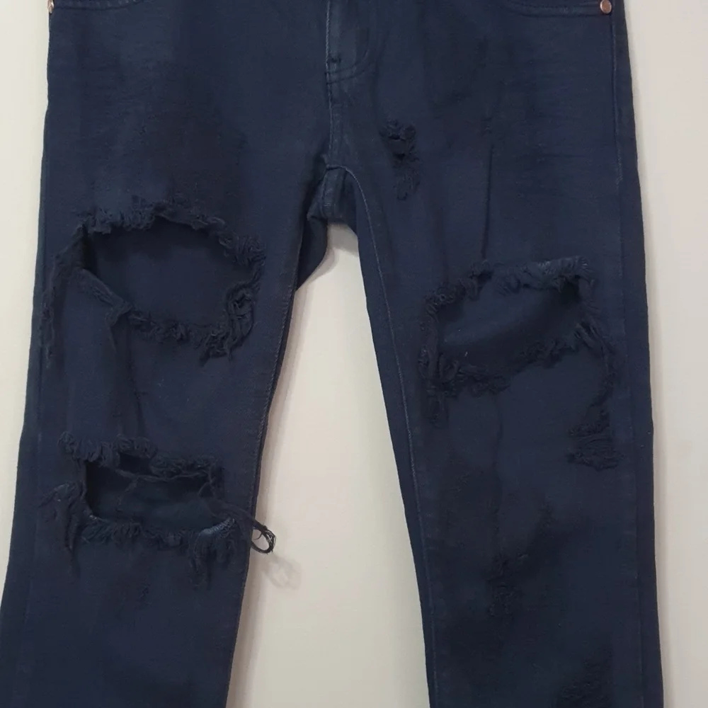One Teaspoon Free birds Distress Jeans - Picture 10 of 12